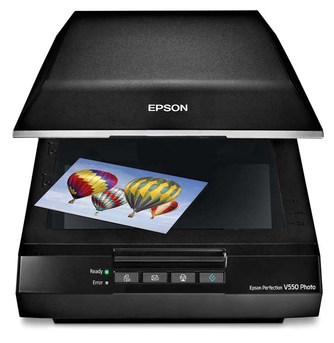 epson scanning multiple photos